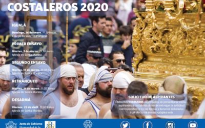 IGUALA DE COSTALEROS Y SOLICITUD DE ASPIRANTES 2020