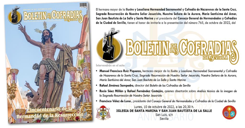 Presentación del Boletín de las Cofradías