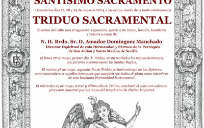 Triduo al Santísimo Sacramento