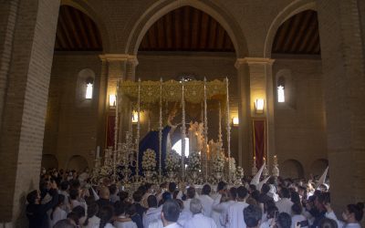 Acceso a Santa Marina el Domingo de Resurrección