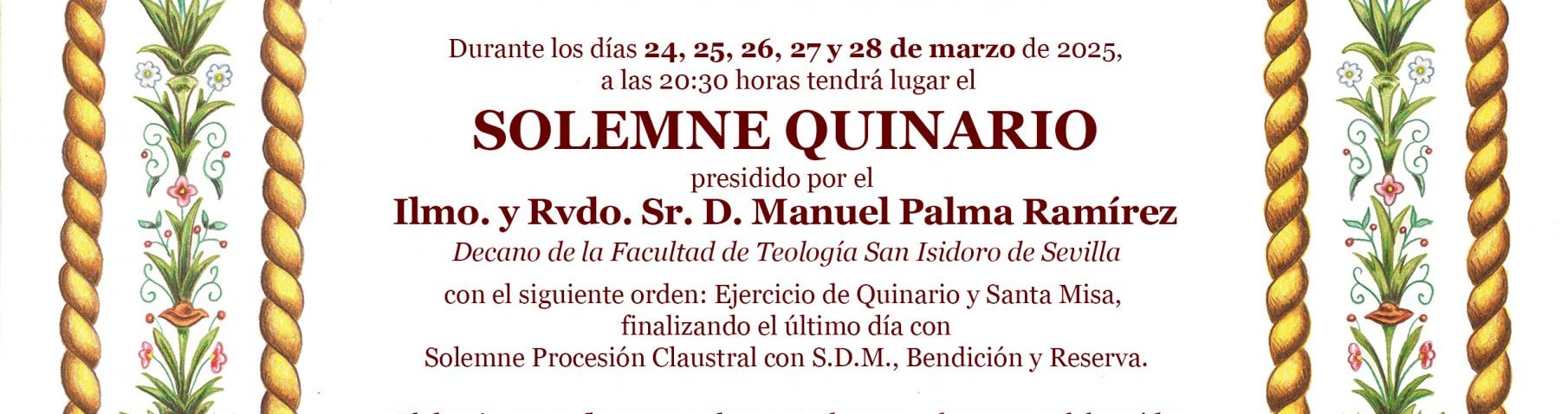 Quinario a la Sagrada Resurrección de Nuestro Señor Jesucristo