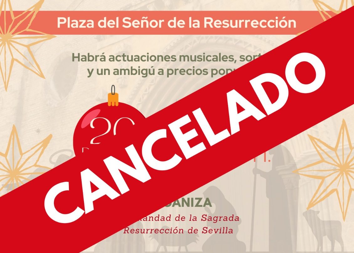 Comunicado sobre la Zambomba ‘Santa Marina en Navidad’