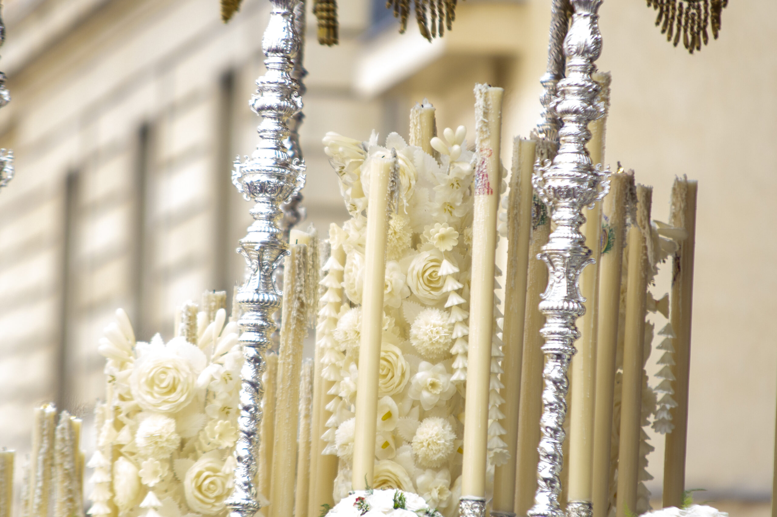 Donación de velas rizás