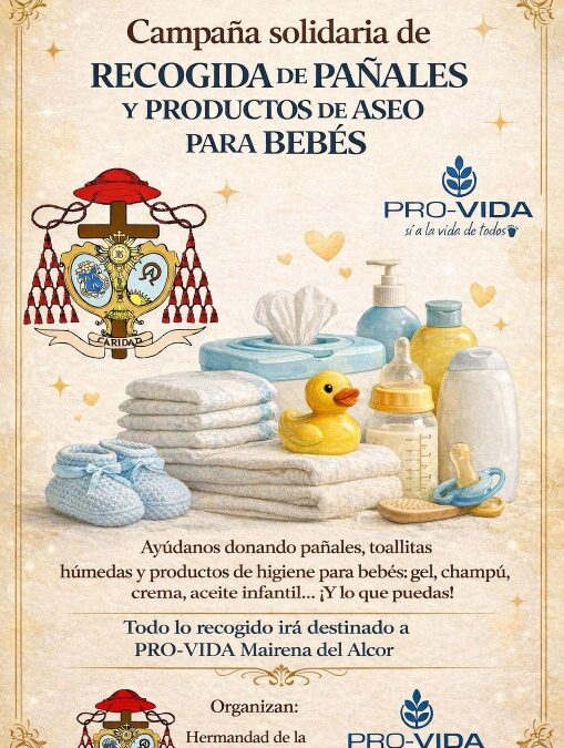 Campaña de recogida de productos para bebés
