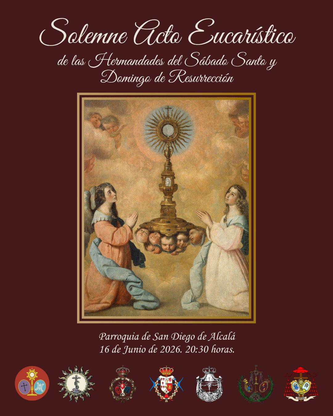 Acto Eucarístico de las Hermandades del Sábado Santo y Domingo de Resurrección