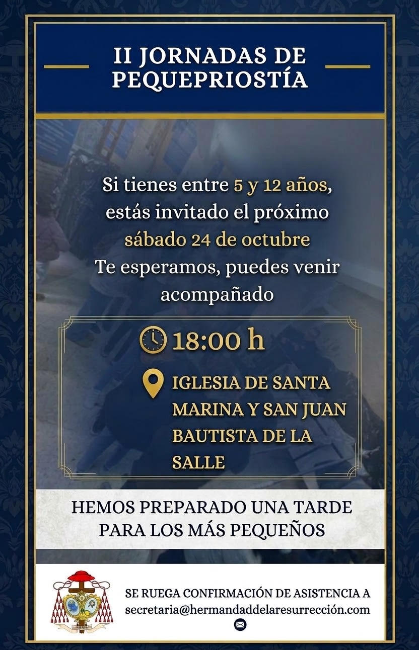 Jornada de priostía para los más pequeños